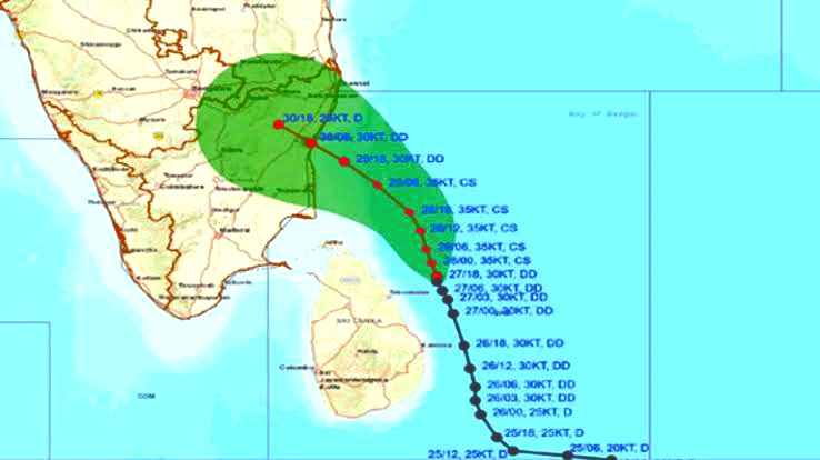 "நாளை கரையை கடக்கும் புயல்"