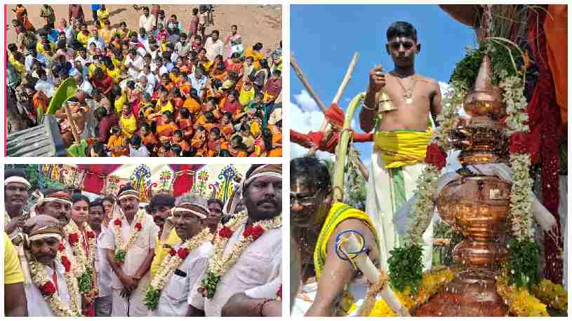 கும்முடிபூண்டி கரும்பு குப்பம் அருள் மிகு ஸ்ரீ சீனிவாச பெருமாள் கோவில் கும்பாபிஷேக விழா 