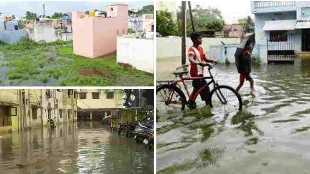 ஆரணியில் 3 நாட்களாக தொடர் கனமழை கால்வாய் ஆக்கிரமிப்புகளால் குடியிருப்புகளில் தேங்கிய நீர் பொதுமக்கள் அவதி.