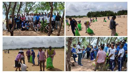 கற்பிட்டி பிரதேச சபையின் ஆரோக்கியமான சூழலுக்கு பயனுள்ள செயற்பாடு
சிரமதானம்