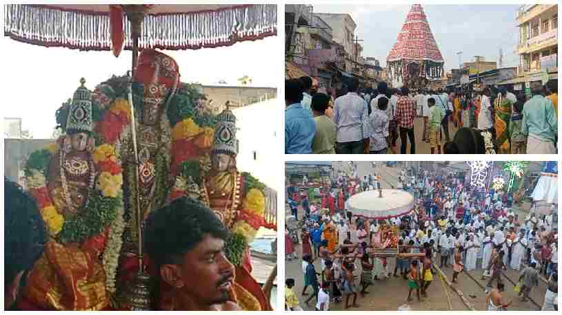 புகழ்பெற்ற ஸ்ரீ பூவராக சுவாமி கோவில் சித்திரை தேரோட்டம்.